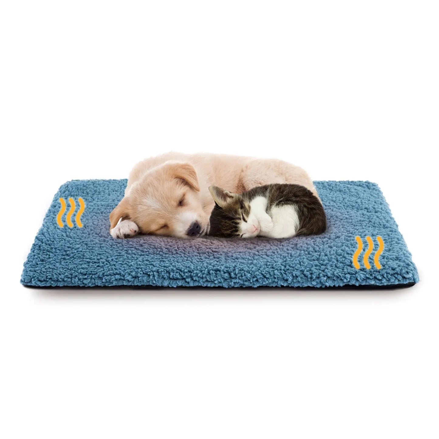 GoldenPaw™ WarmRest — Self-Heating Orthopedic Pet Mat